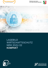 Das Lagebild Wirtschaftsschutz NRW 2021/22 steht in der Kompaktversion zum Download bereit.